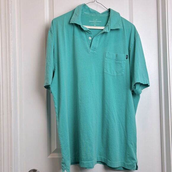 Vineyard Vines Other - Vineyard Vines Mens XL Sea-foam Green Slim Fit Cotton Collared Shirt w pocket